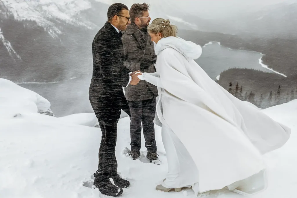 matrimonio tempesta di neve