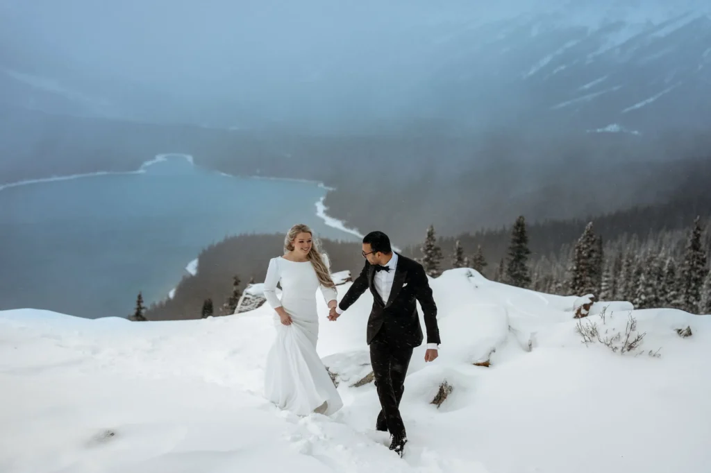 matrimonio tempesta di neve