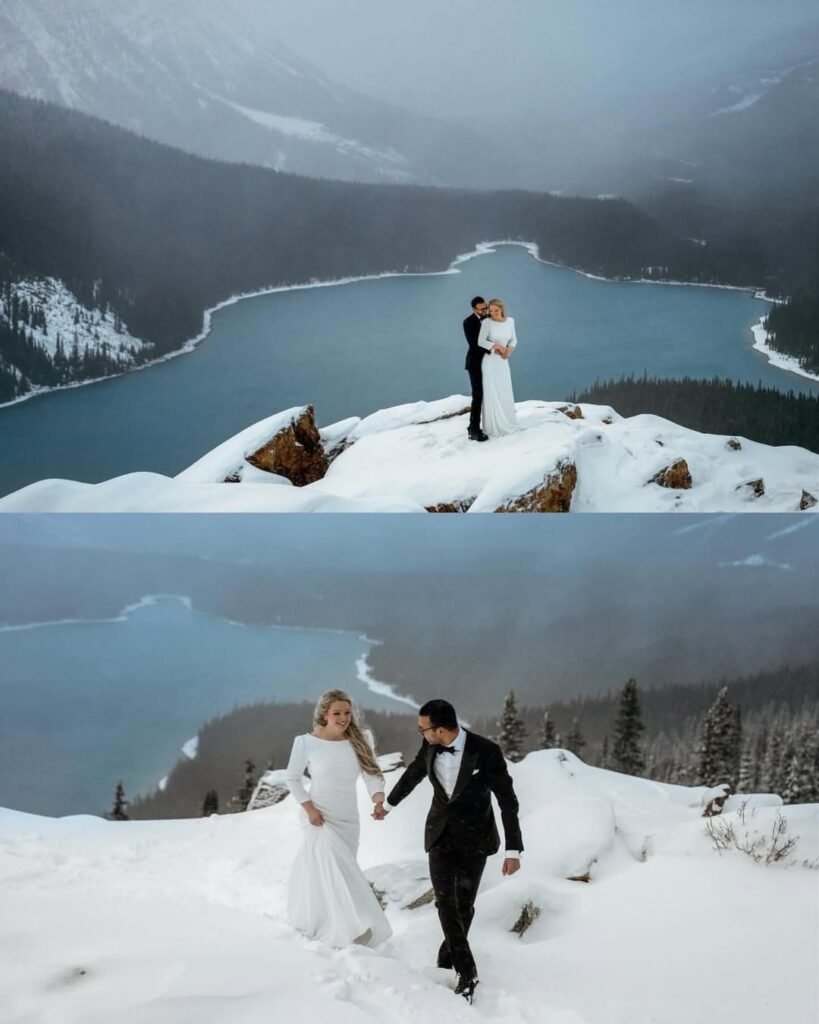 matrimonio tempesta di neve