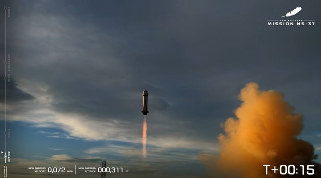 missione NS-37 blue origin