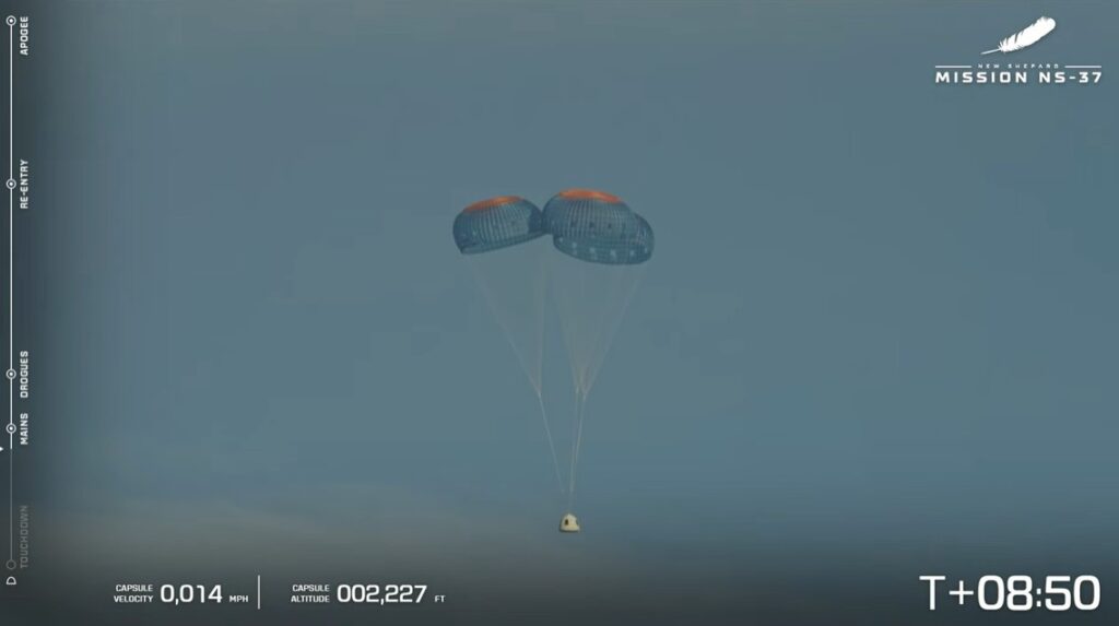 missione NS-37 blue origin