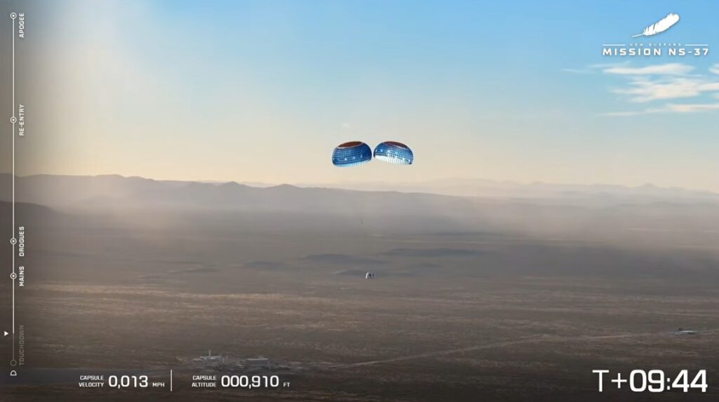 missione NS-37 blue origin