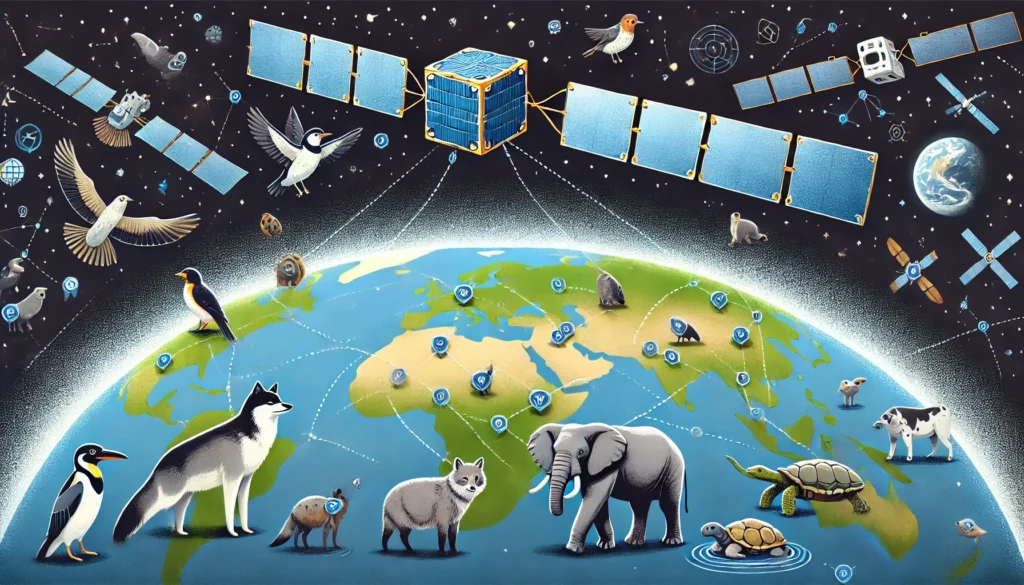 monitoraggio animali spazio