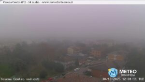nebbia cesena emilia romagna
