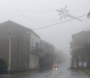 nebbia zafferana etnea