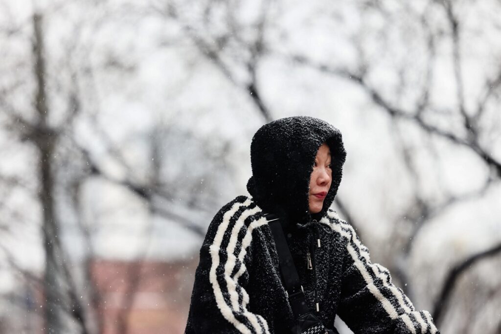 neve pechino cina prima nevicata