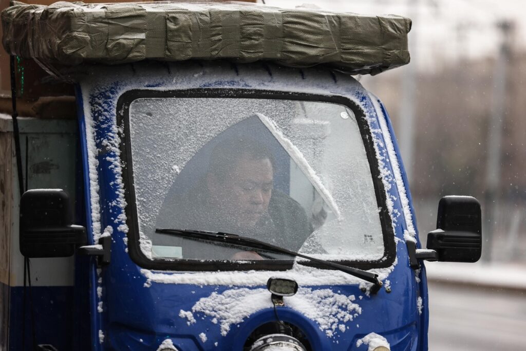 neve pechino cina prima nevicata