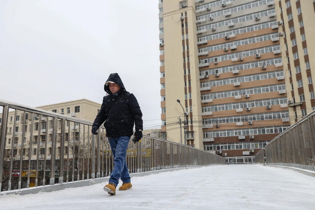 neve pechino cina prima nevicata