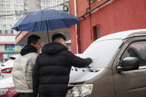 neve pechino cina prima nevicata