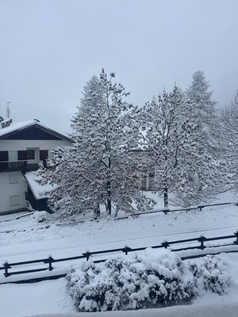 neve pragelato piemonte