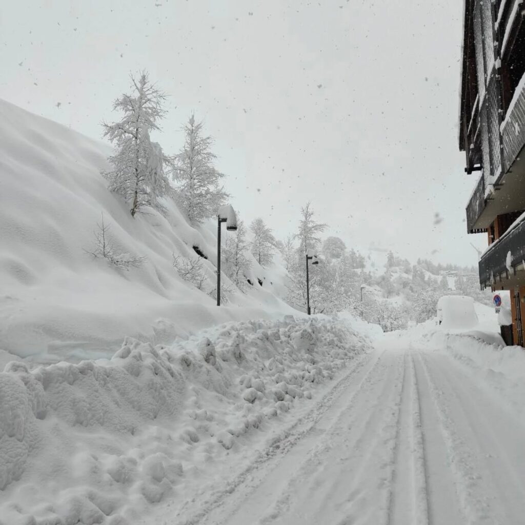 neve prato nevoso piemonte