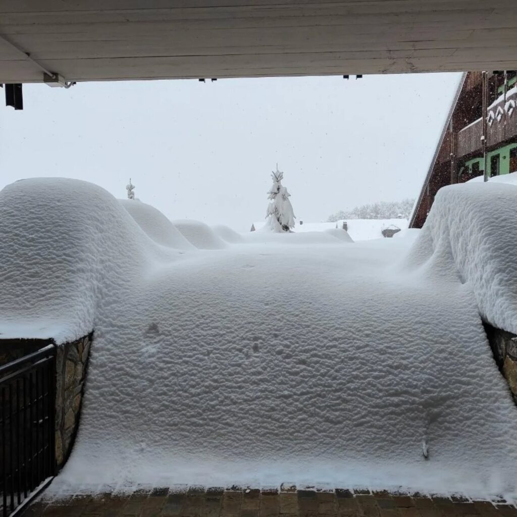 neve prato nevoso piemonte