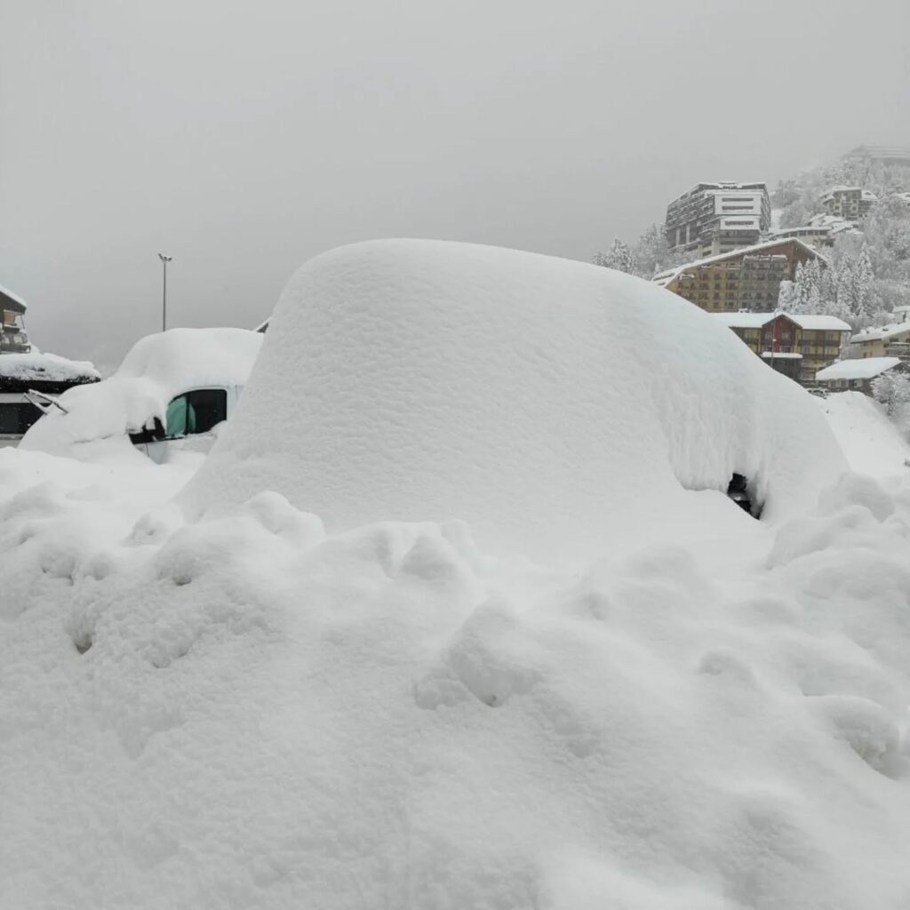 neve prato nevoso piemonte