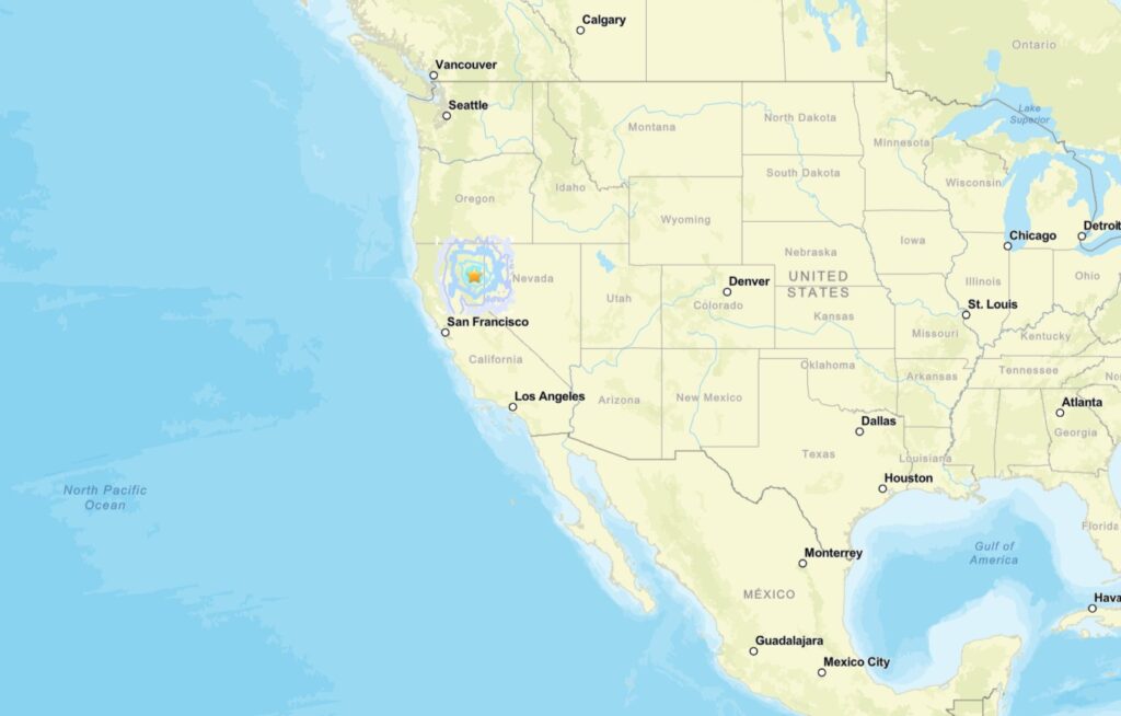 terremoto california USA