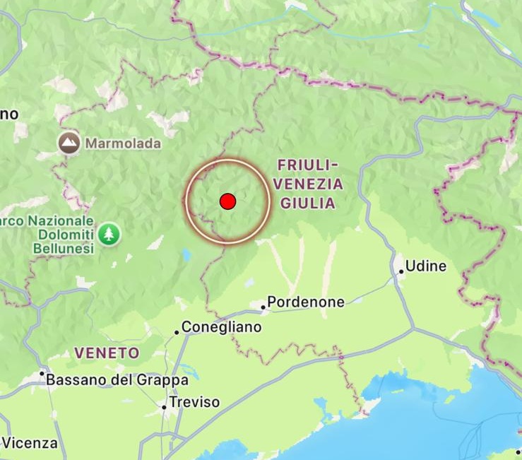 terremoto claut friuli