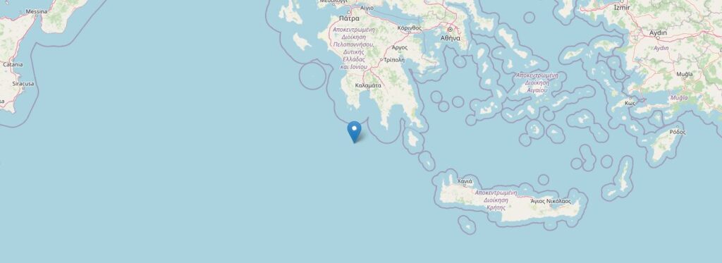 terremoto grecia ionio oggi