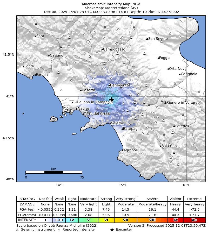 terremoto irpinia Montefredane campania avellino