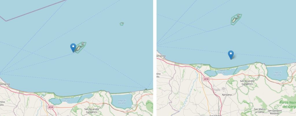 terremoto oggi puglia costa garganica