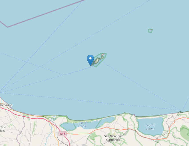 terremoto oggi puglia costa garganica