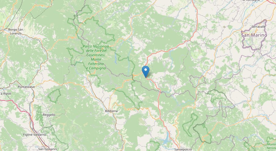 terremoto sciame sismico romagna toscana