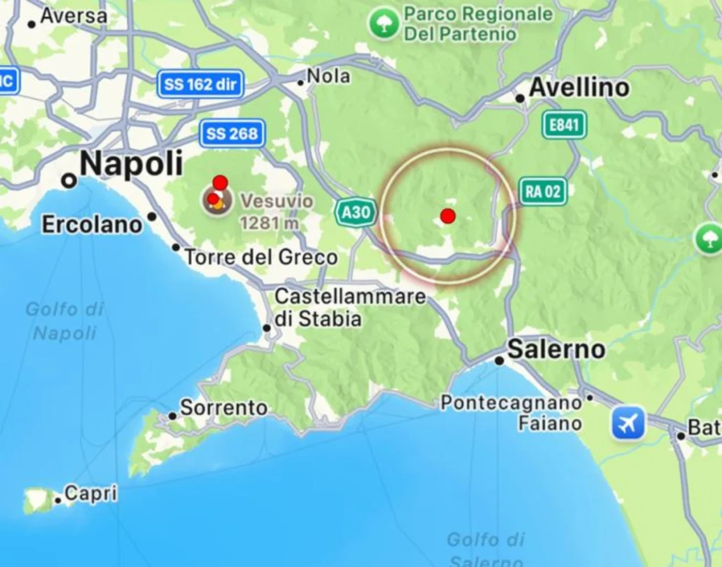terremoto siano campania