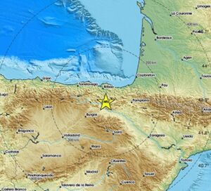 terremoto spagna paesi baschi