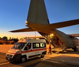 trasporto sanitario aeronautica militare