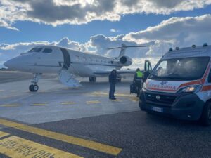 trasporto sanitario aeronautica militare