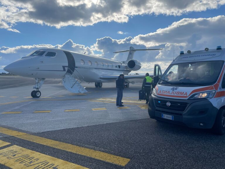 trasporto sanitario aeronautica militare