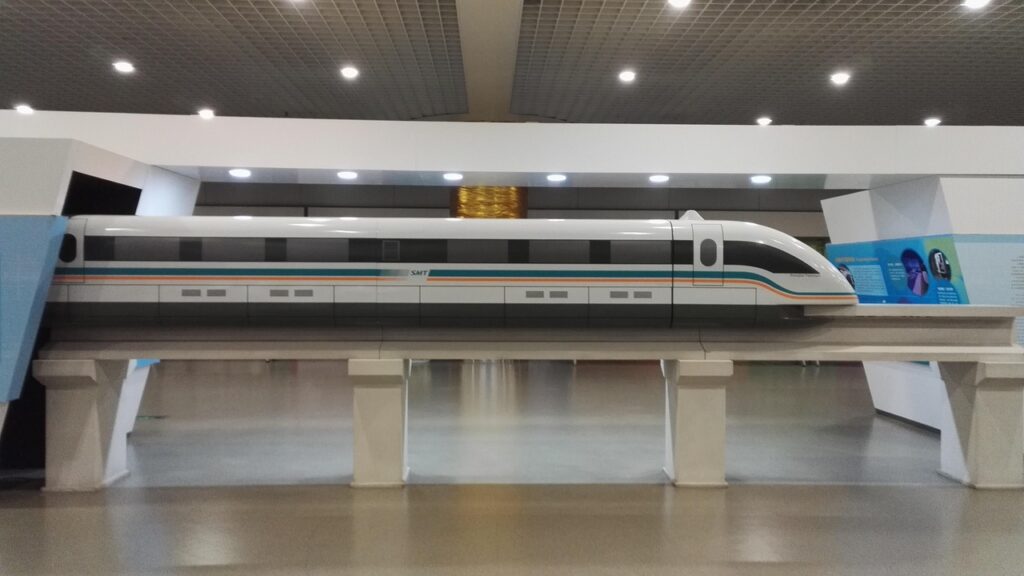 treno levitazione magnetica