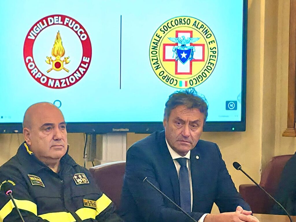 vigili del fuoco soccorso alpino