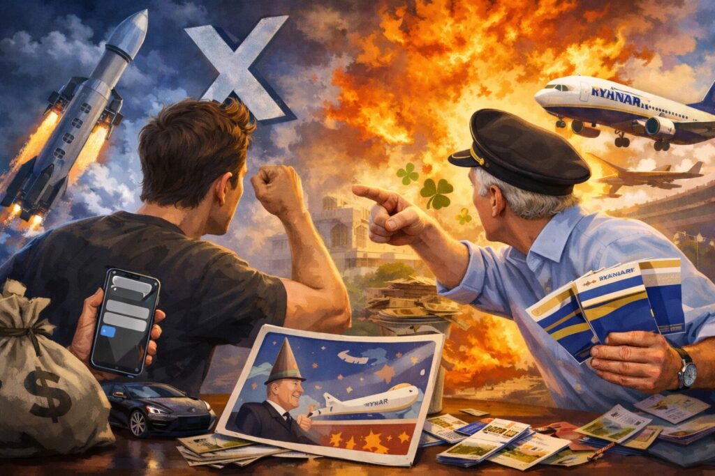 Elon musk ryanair
