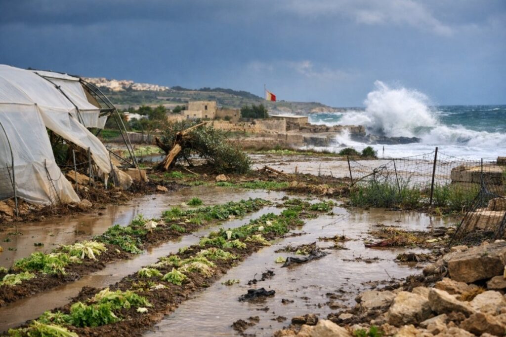 Allarme maltempo Malta