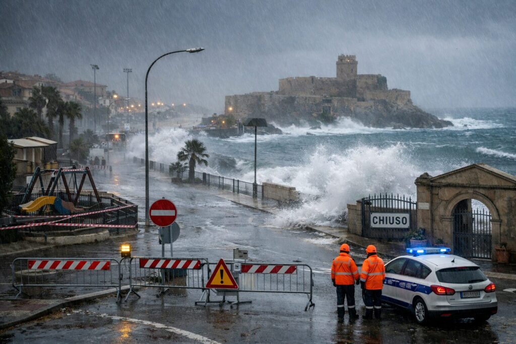 Allerta meteo Crotone