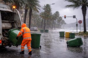 Allerta meteo rifiuti Calabria Sicilia