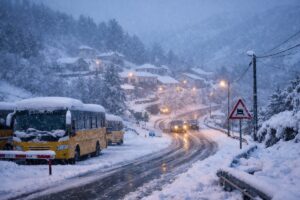 Allerta neve Portogallo
