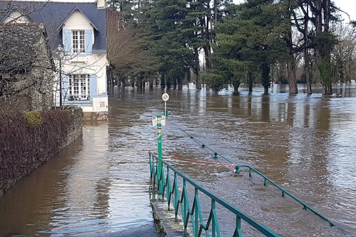 Alluvione Francia Bretagna