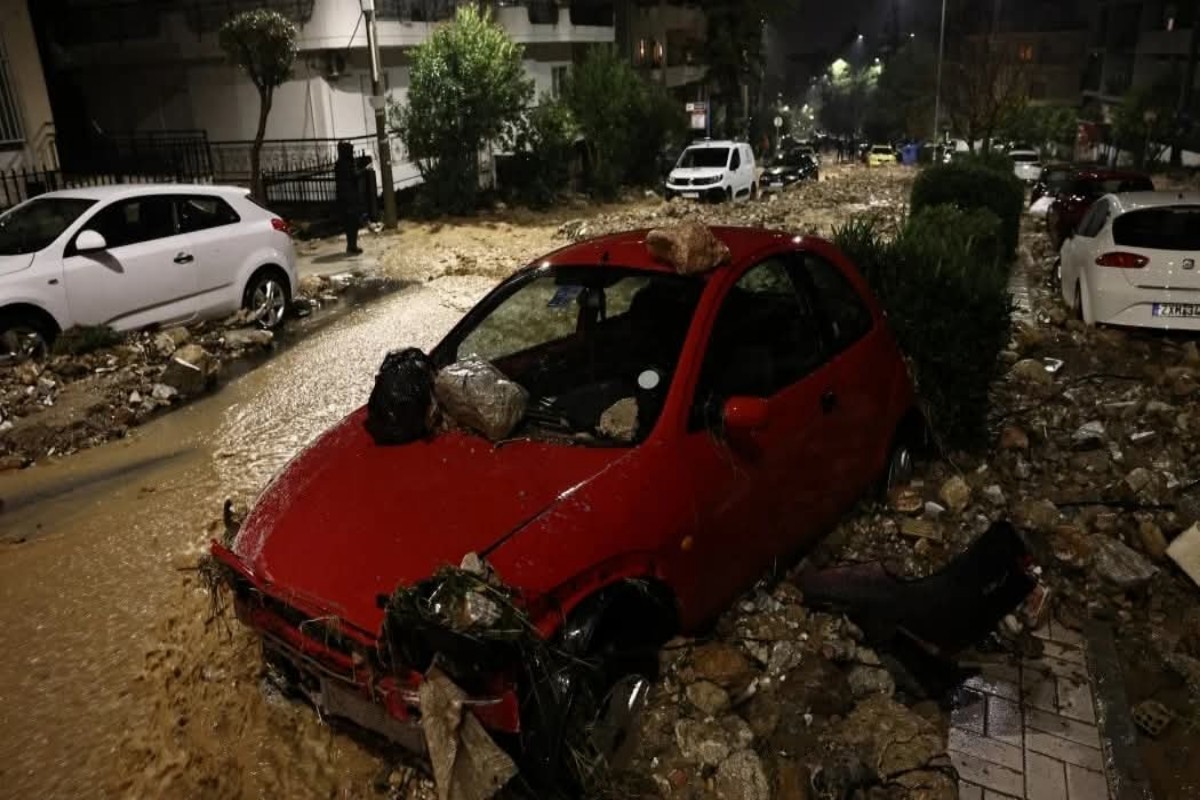 Alluvione e frane Grecia 