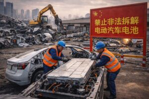 Auto elettriche batterie Cina