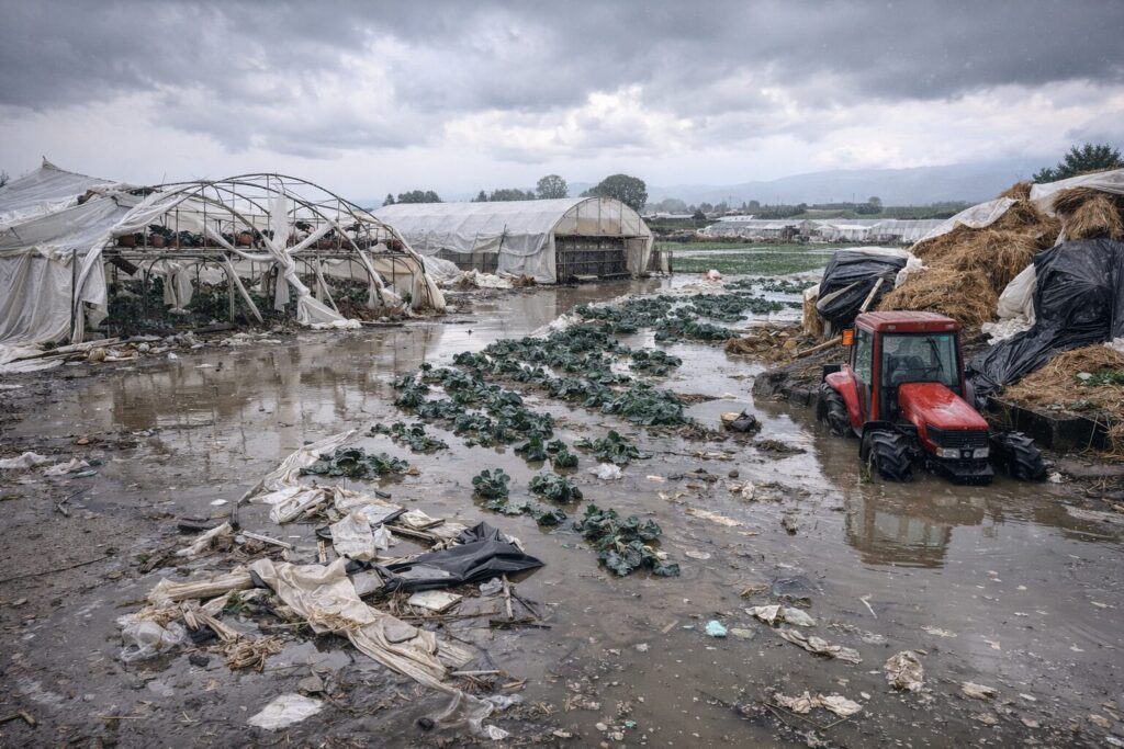 Ciclone Harry agricoltura Calabria
