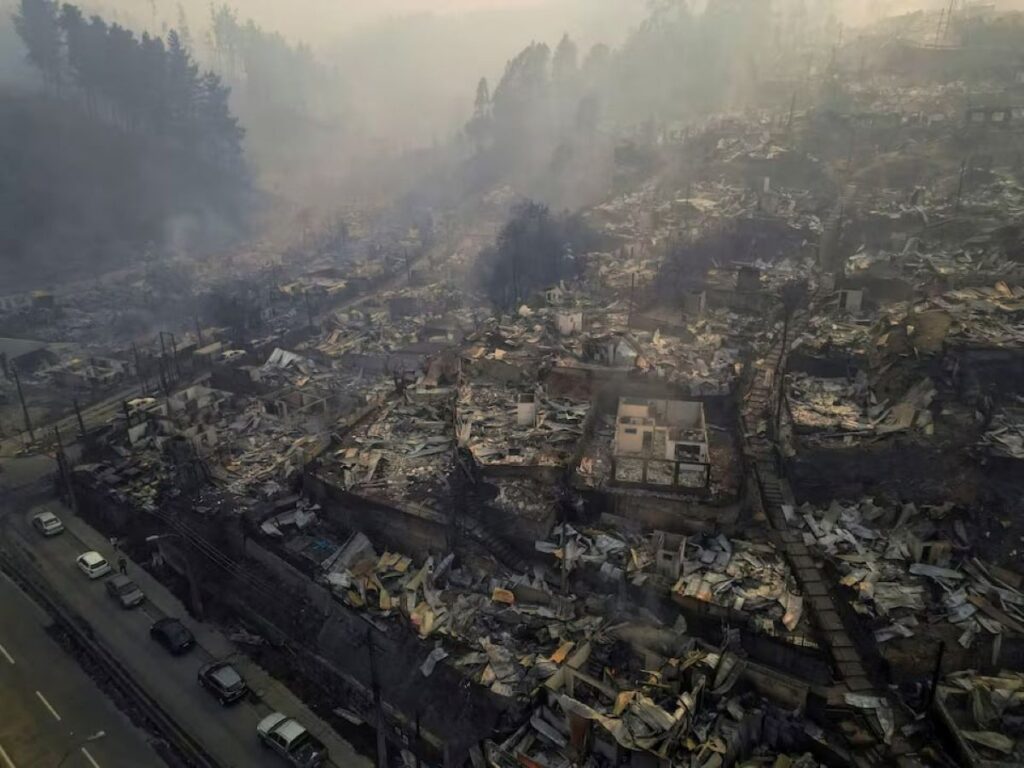 Incendi Cile