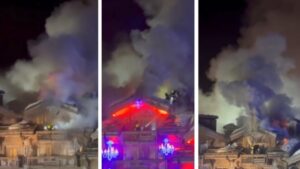 Incendio Courchevel