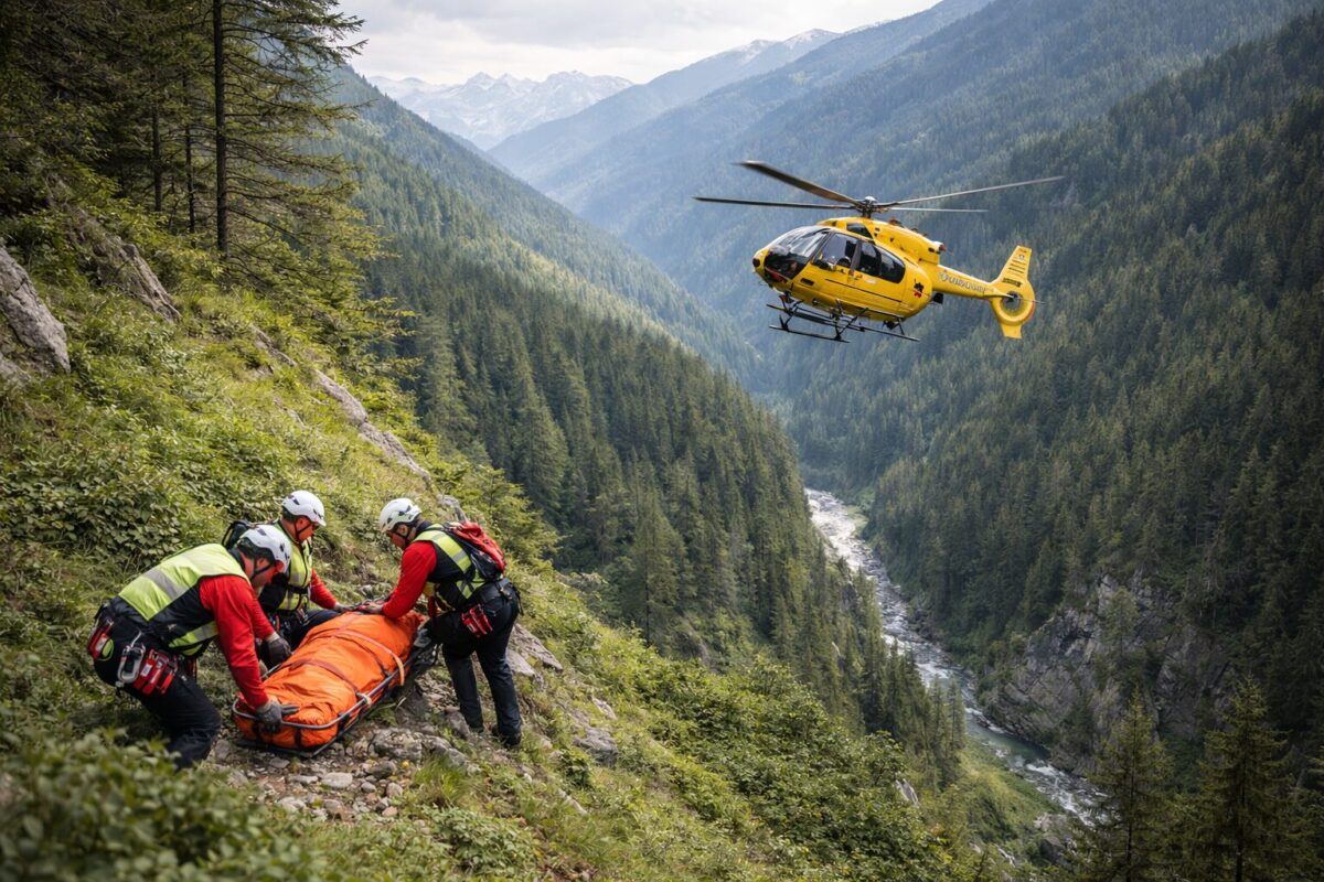 Turista precipita per 100 metri e muore durante un'escursione in Valle ...