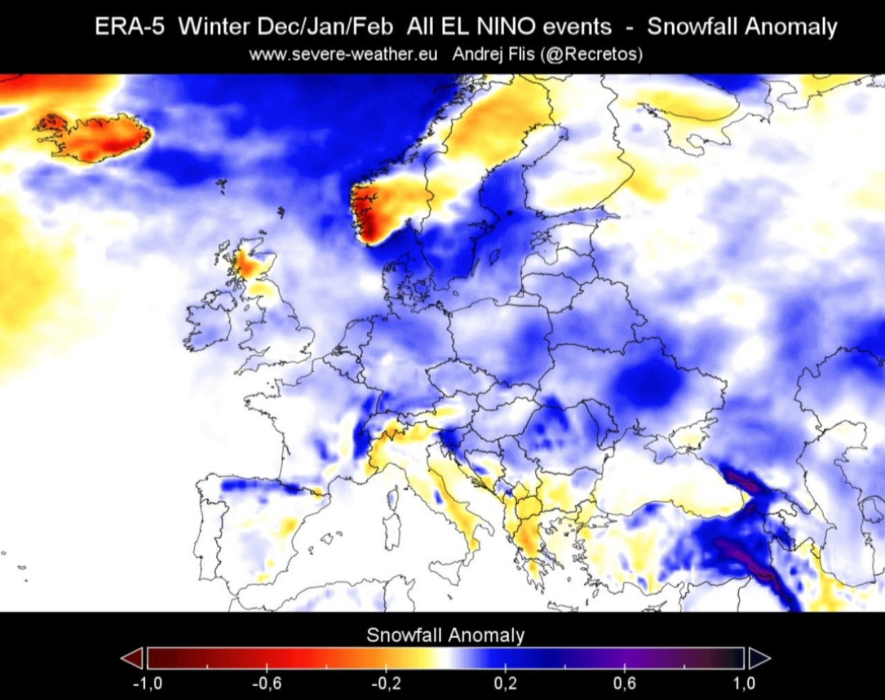 Inverno 2026-2027 El Niño