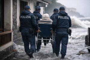 Maltempo Catania anziana
