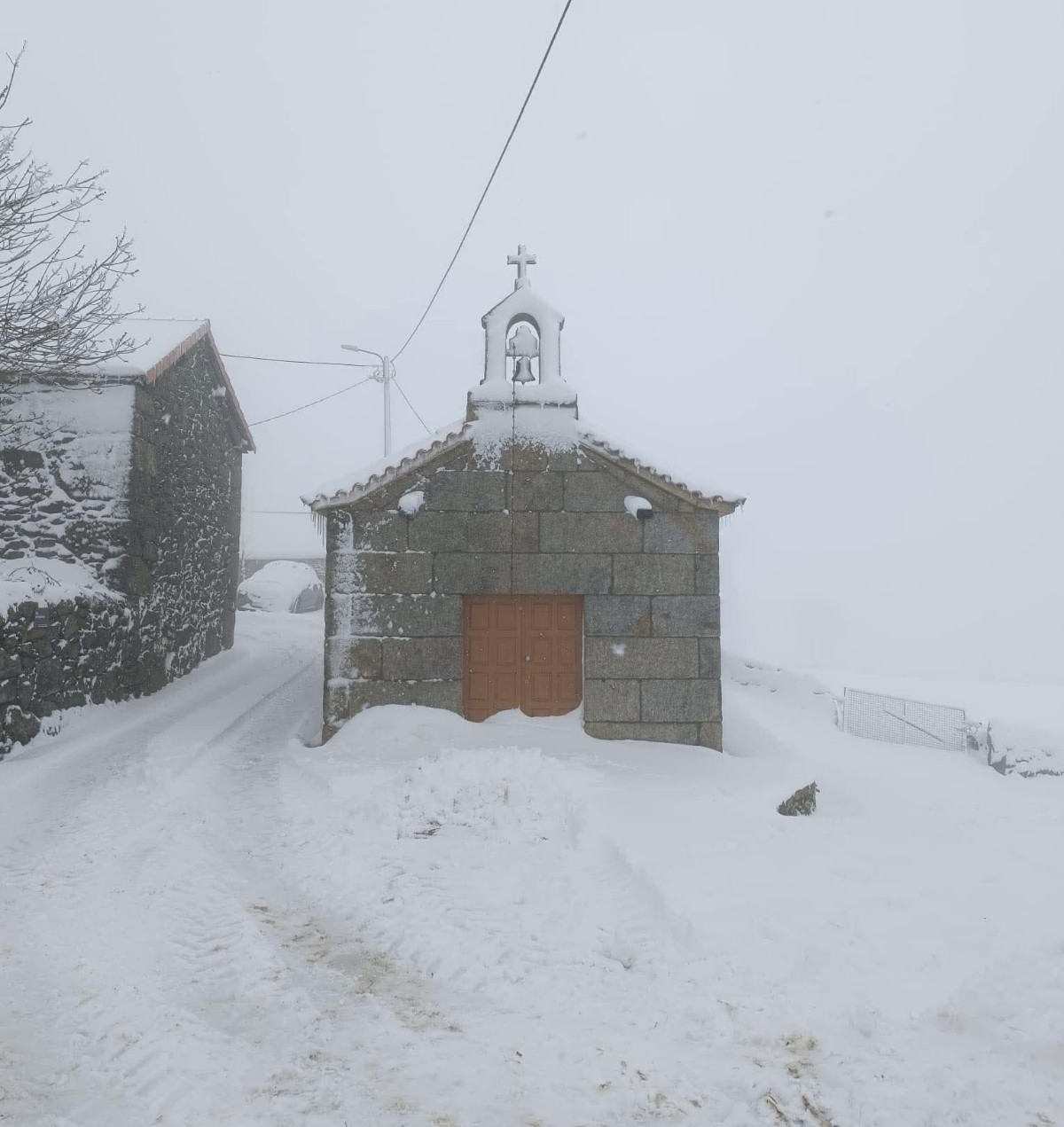 Maltempo Portogallo neve