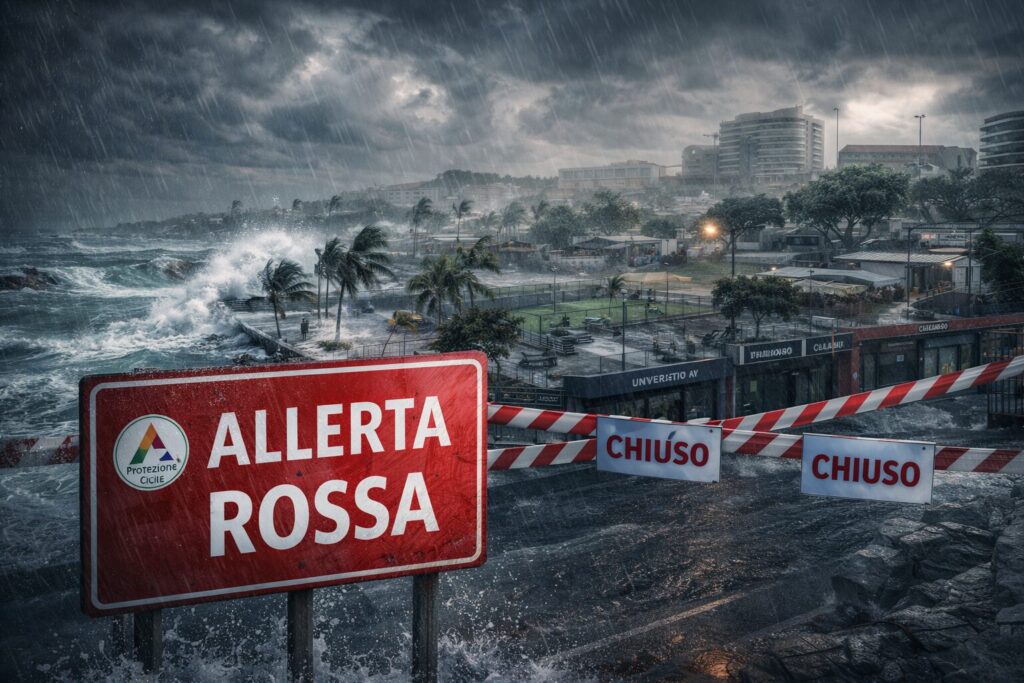 Maltempo Sardegna scuole chiuse