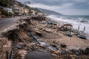 Maltempo Sicilia lidi lungomare
