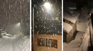 Maltempo neve Piemonte