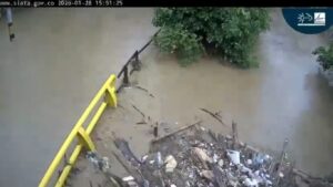 Medellín alluvione lampo